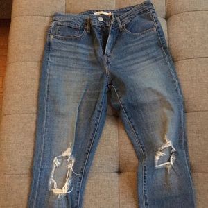 Levi’s 721 High Rise Skinny Jeans